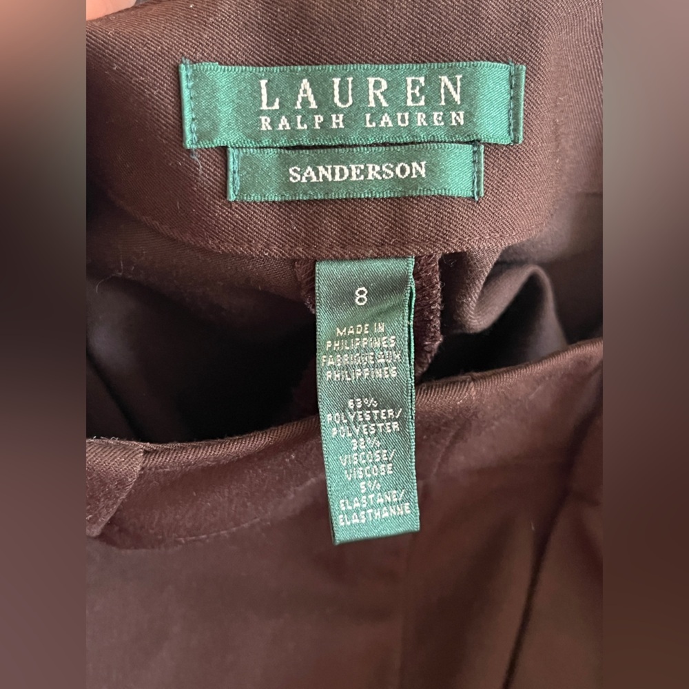 Lauren Ralph Lauren Brown Pants Size 8